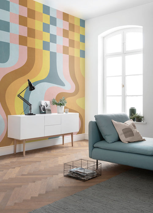 Fotobehang Colored Honey 200x250cm Komar FLX4 055 Sfeer | Yourdecoration.be