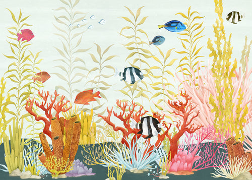 Fotobehang Coral World 350x250cm FLX7 022 | Yourdecoration.be