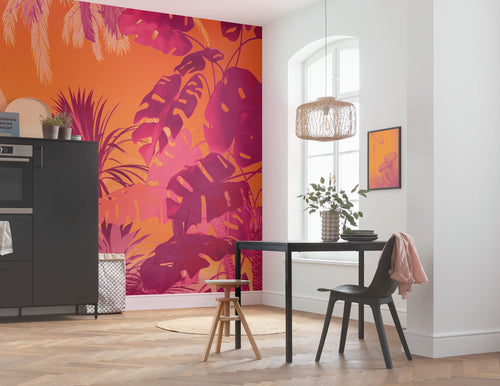 Fotobehang Funky Jungle 250x250cm Komar FLX5 049 Sfeer | Yourdecoration.be