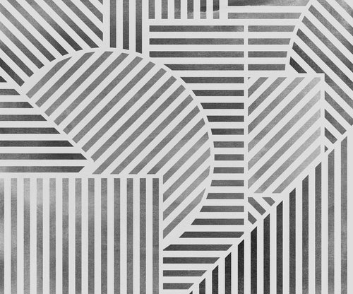 Fotobehang Jeux de Lignes 300x250cm FLX6 037 | Yourdecoration.be