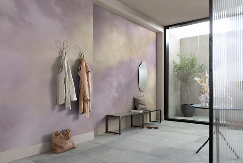 Fotobehang Lavender clouds 350x250cm FLX7 009 Sfeer | Yourdecoration.be
