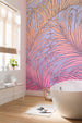 Fotobehang Palm Foglie 200x250cm Komar FLX4 057 Sfeer | Yourdecoration.be
