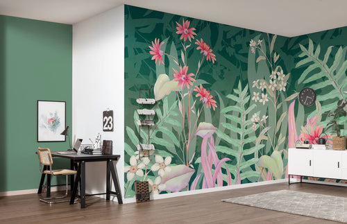 Fotobehang The Flower Duet 400x250cm FLX8 003 Sfeer | Yourdecoration.be