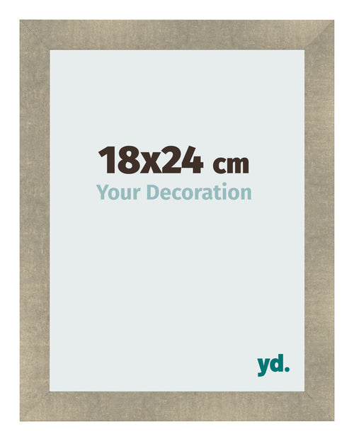 Fotokader 18x24cm Goud Antiek MDF Pisa Voorzijde Maat | Yourdecoration.be