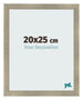 Fotokader 20x25cm Goud Antiek MDF Pisa Voorzijde Maat | Yourdecoration.be