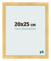 Fotokader 20x25cm Goud Mat MDF Pisa Voorzijde Maat | Yourdecoration.be