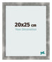 Fotokader 20x25cm Metaal Vintage MDF Pisa Voorzijde Maat | Yourdecoration.be
