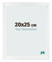Fotokader 20x25cm Wit Mat MDF Pisa Voorzijde Maat | Yourdecoration.be