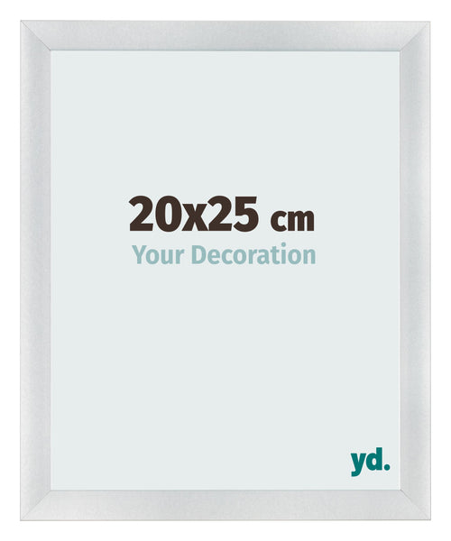 Fotokader 20x25cm Zilver Mat MDF Pisa Voorzijde Maat | Yourdecoration.be