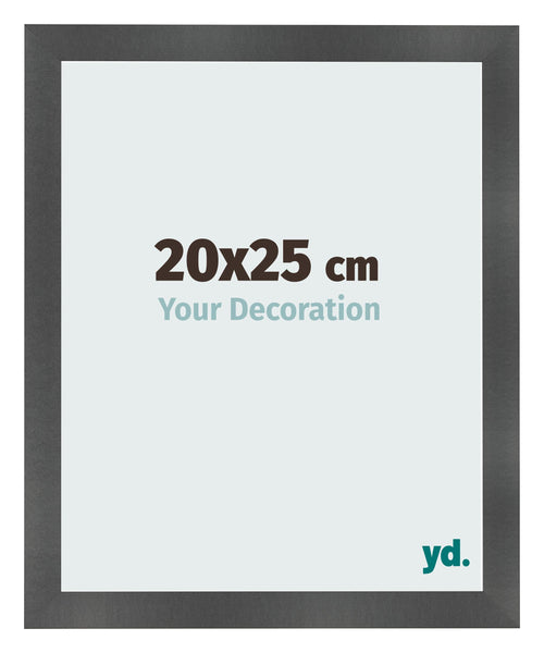 Fotokader 20x25cm Zwart Mat MDF Pisa Voorzijde Maat | Yourdecoration.be