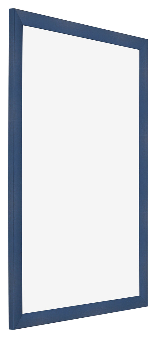 Fotokader 20x28cm Donkerblauw Geveegd MDF Pisa Voorzijde Schuin | Yourdecoration.be