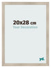 Fotokader 20x28cm Eiken Licht MDF Pisa Voorzijde Maat | Yourdecoration.be