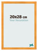 Fotokader 20x28cm Oranje MDF Pisa Voorzijde Maat | Yourdecoration.be