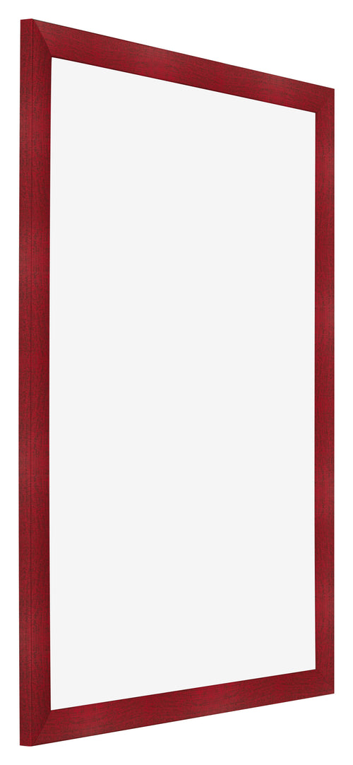 Fotokader 20x28cm Wijnrood Geveegd MDF Pisa Voorzijde Schuin | Yourdecoration.be
