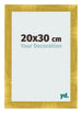 Fotokader 20x30cm Goud Vintage MDF Pisa Voorzijde Maat | Yourdecoration.be