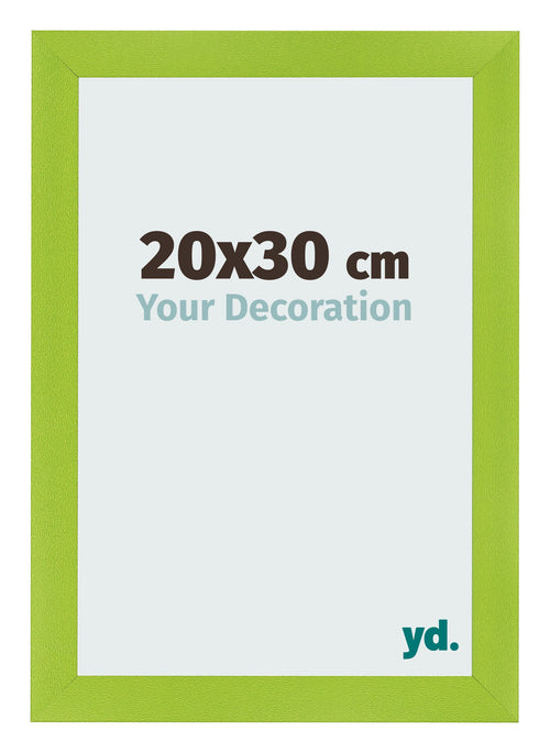 Fotokader 20x30cm Groen MDF Pisa Voorzijde Maat | Yourdecoration.be