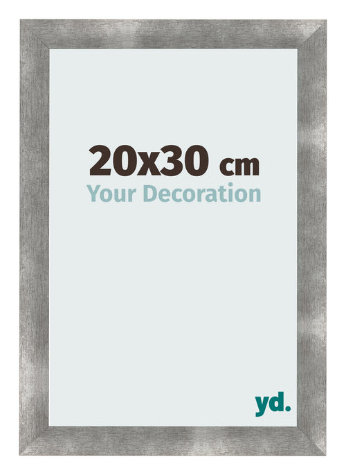 Fotokader 20x30cm Metaal Vintage MDF Pisa Voorzijde Maat | Yourdecoration.be