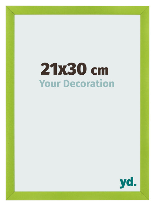 Fotokader 21x30cm Groen MDF Pisa Voorzijde Maat | Yourdecoration.be