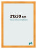 Fotokader 21x30cm Oranje MDF Pisa Voorzijde Maat | Yourdecoration.be