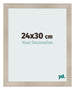 Fotokader 24x30cm Eiken Licht MDF Pisa Voorzijde Maat | Yourdecoration.be