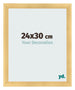 Fotokader 24x30cm Goud Mat MDF Pisa Voorzijde Maat | Yourdecoration.be