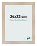 Fotokader 24x32cm Eiken Licht MDF Pisa Voorzijde Maat | Yourdecoration.be