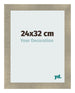 Fotokader 24x32cm Goud Antiek MDF Pisa Voorzijde Maat | Yourdecoration.be