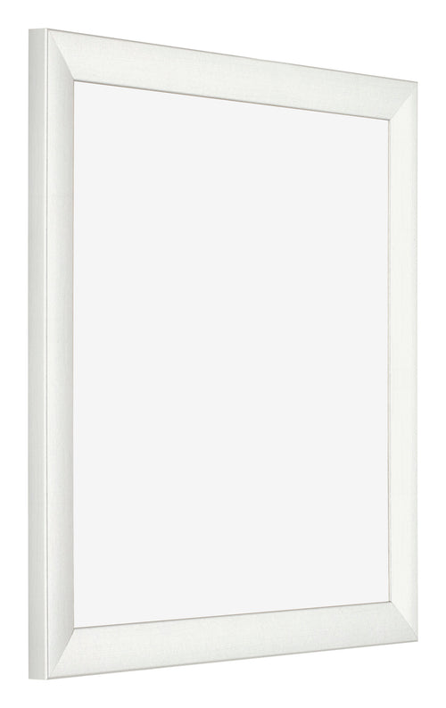 Fotokader 25x25cm Wit Geveegd MDF Pisa Voorzijde Schuin | Yourdecoration.be