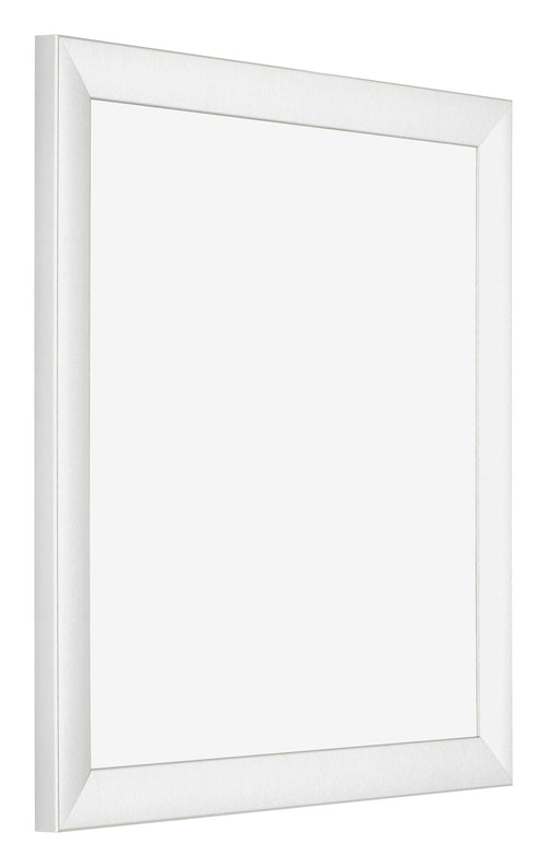 Fotokader 25x25cm Wit Hoogglans MDF Pisa Voorzijde Schuin | Yourdecoration.be