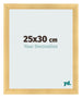 Fotokader 25x30cm Goud Mat MDF Pisa Voorzijde Maat | Yourdecoration.be
