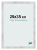 Fotokader 25x35cm Aluminium Geborsteld MDF Pisa Voorzijde Maat | Yourdecoration.be