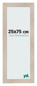 Fotokader 25x75cm Eiken Licht MDF Pisa Voorzijde Maat | Yourdecoration.be