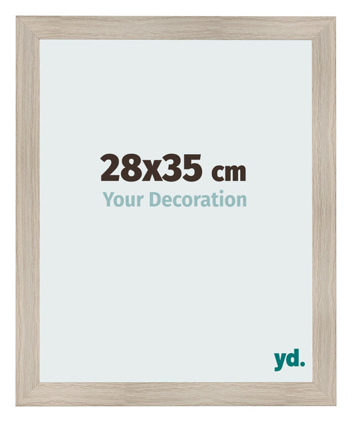 Fotokader 28x35cm Eiken Licht MDF Pisa Voorzijde Maat | Yourdecoration.be