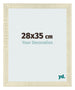 Fotokader 28x35cm Sonoma Eiken MDF Pisa Voorzijde Maat | Yourdecoration.be