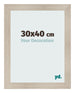 Fotokader 30x40cm Eiken Licht MDF Pisa Voorzijde Maat | Yourdecoration.be