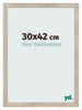 Fotokader 30x42cm Eiken Licht MDF Pisa Voorzijde Maat | Yourdecoration.be