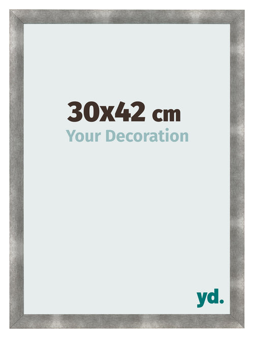 Fotokader 30x42cm Metaal Vintage MDF Pisa Voorzijde Maat | Yourdecoration.be