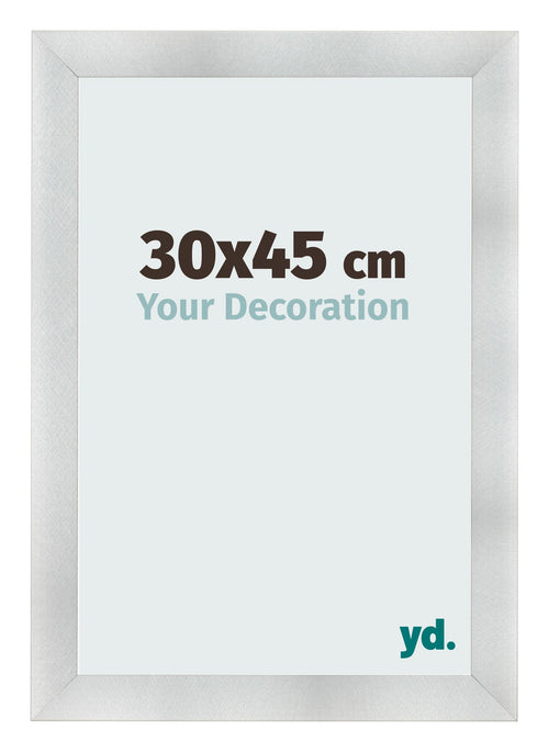 Fotokader 30x45cm Aluminium Geborsteld MDF Pisa Voorzijde Maat | Yourdecoration.be