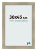 Fotokader 30x45cm Goud Antiek MDF Pisa Voorzijde Maat | Yourdecoration.be