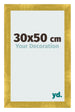 Fotokader 30x50cm Goud Vintage MDF Pisa Voorzijde Maat | Yourdecoration.be