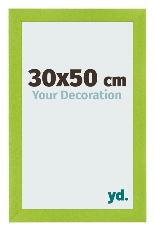 Fotokader 30x50cm Groen MDF Pisa Voorzijde Maat | Yourdecoration.be