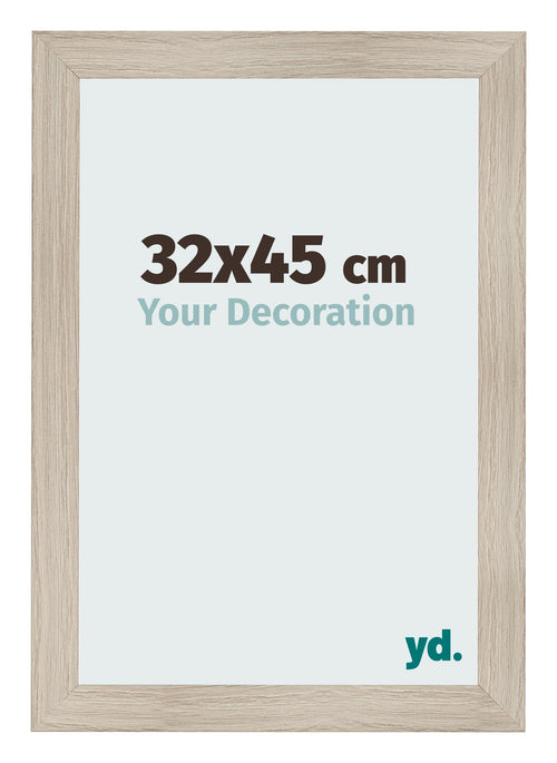 Fotokader 32x45cm Eiken Licht MDF Pisa Voorzijde Maat | Yourdecoration.be