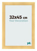Fotokader 32x45cm Goud Mat MDF Pisa Voorzijde Maat | Yourdecoration.be