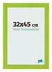 Fotokader 32x45cm Groen MDF Pisa Voorzijde Maat | Yourdecoration.be