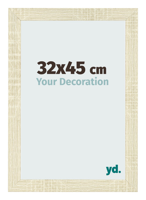 Fotokader 32x45cm Sonoma Eiken MDF Pisa Voorzijde Maat | Yourdecoration.be