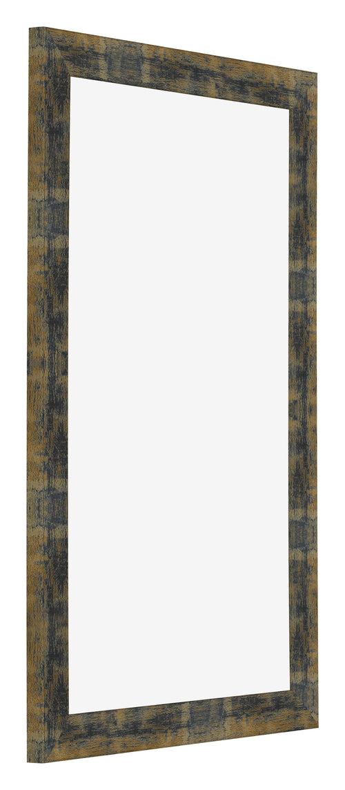 Fotokader 33x48cm Blauw Goud Gemeleerd MDF Pisa Voorzijde Schuin | Yourdecoration.be