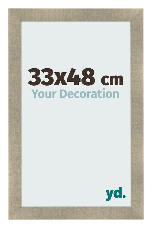 Fotokader 33x48cm Goud Antiek MDF Pisa Voorzijde Maat | Yourdecoration.be