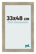 Fotokader 33x48cm Goud Antiek MDF Pisa Voorzijde Maat | Yourdecoration.be