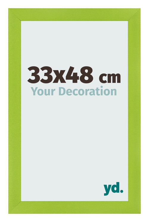 Fotokader 33x48cm Groen MDF Pisa Voorzijde Maat | Yourdecoration.be