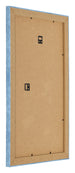 Fotokader 33x48cm Helder Blauw Geveegd MDF Pisa Achterzijde Schuin | Yourdecoration.be